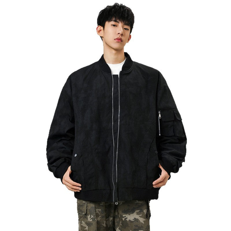 Retro Bomber Jacket for Men Women