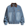 Small dog logo embroidered jacket