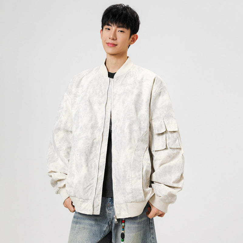 Retro Bomber Jacket for Men Women