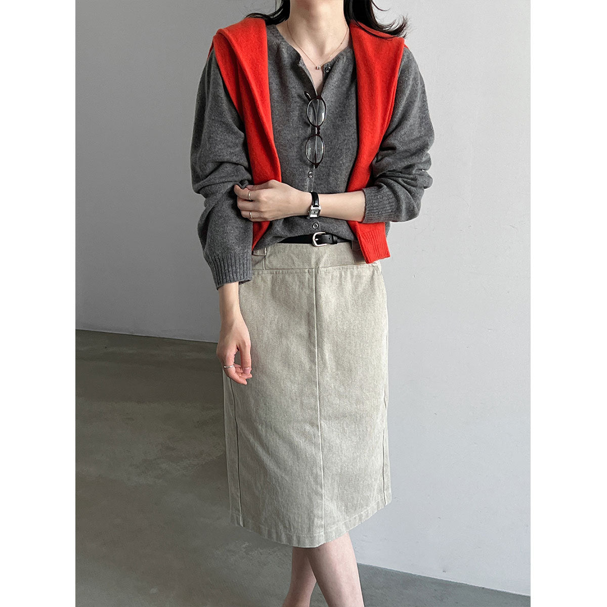 Quality~Cashmere Knit Cardigan for Women  Old Money Look, Soft and Cozy Wool Sweater Coat