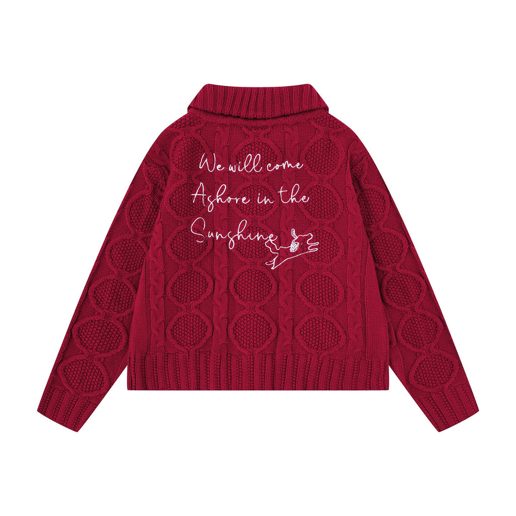 Back embroidered English jacket